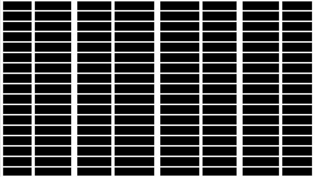 Animated video of the opening and closing of prison bars on black background. prison white bars icon animated video. Open and close jail bars door, Prison Cell Door closing.
