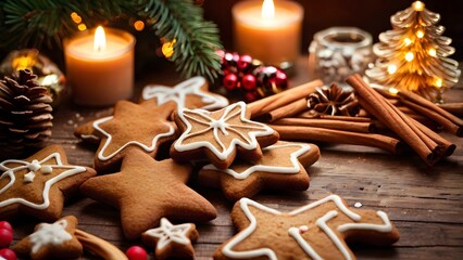 Gingerbread Cookie Scene 3