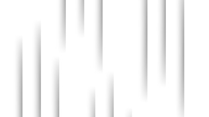 Minimal White Abstract Background With Soft Vertical Gradient Lines & Shadow Streaks for Modern Branding, UI Design & Clean Tech Graphics, Excellent for Corporate Presentation Needs.
