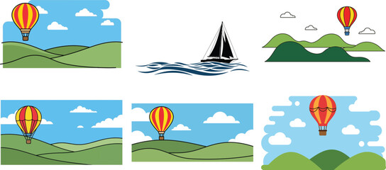 Air and sea journeys