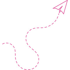 Cute Paper Plane Decoration