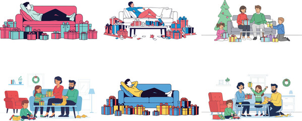 Festive gift moments