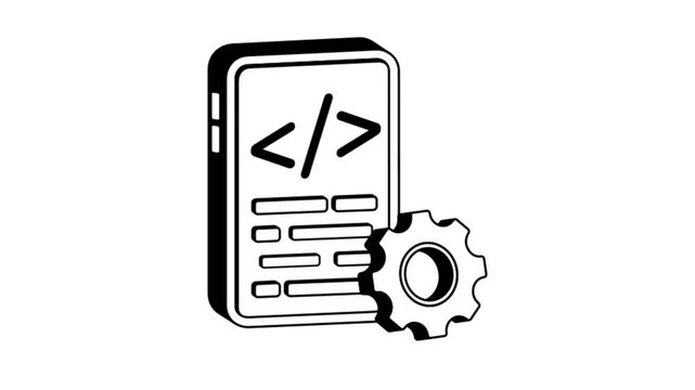 App Development Animation MP4 File