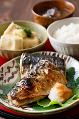 塩さば焼き