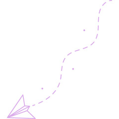 Cute Paper Plane Decoration