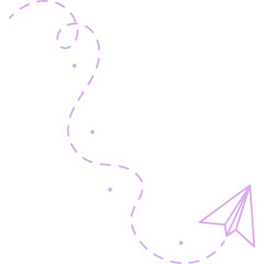 Cute Paper Plane Decoration