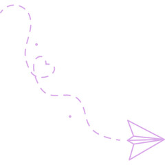 Cute Paper Plane Decoration