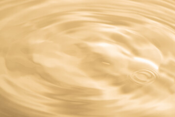 綺麗な水面の波紋	