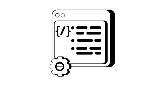 Html Coding Animation MP4 File