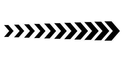  black chevron arrows indicating growth increasing intensity rapid forward progression momentum direction speed dynamic movement.