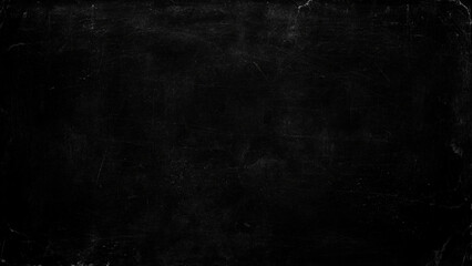 Distressed grunge black texture with rough worn vintage surface details Vector, illustration