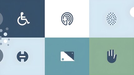 Minimal Flat-Icon Poster for International Day of Persons with Disabilities &ndash; 3 December