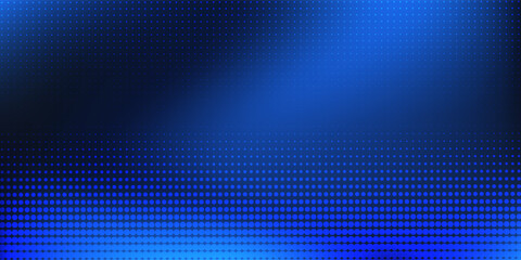 Obraz premium Dotted Blue Gradient Abstract Background. Blurred Gradient with grain noise texture abstract