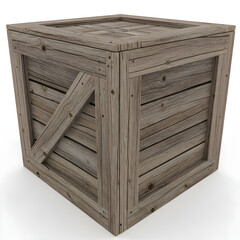 Rustic Wooden Shipping Crate