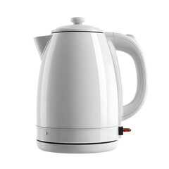 Elegant Modern White Electric Kettle with Simple Design for Stylish Kitchen