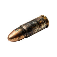 Vintage Bullet on White Background for Professional Use
