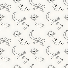 seamless moeslem eid fitr pattern