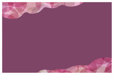 麻の葉模様のフレーム