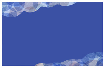 麻の葉模様のフレーム