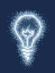 The luminous pixel incandescent lamp.
