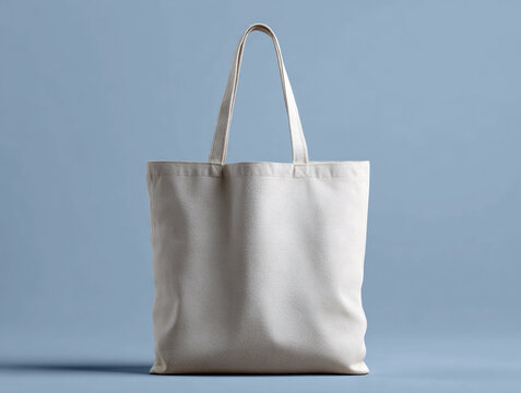 View of a Mock up of a totebag