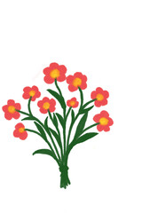 simple flower illustration