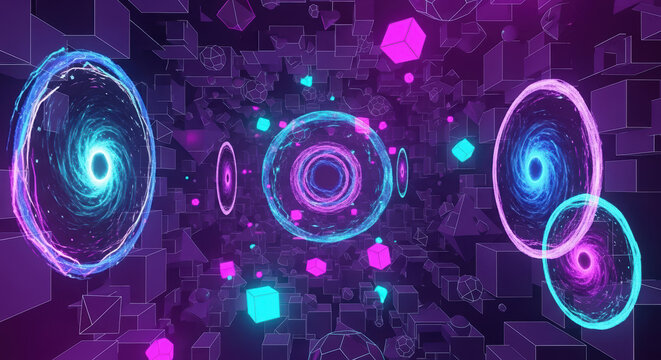 Iot background showing smart devices, iot network, and central hub connection. Iot system manages interconnected smart devices using ai algorithms. Iot devices for innovative tech solutions.