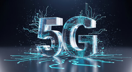 High-speed 5g technology connecting world with digital communication and wireless networks. The 5g net enhances telecommunication, mobile, and satellite networks, using cloud data, digital lines,