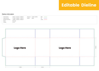 custom dimensions cartons dieline template box dieline die lines packaging custom dieline  box cardboard box dieline pizza box dieline printable product packaging layout,
