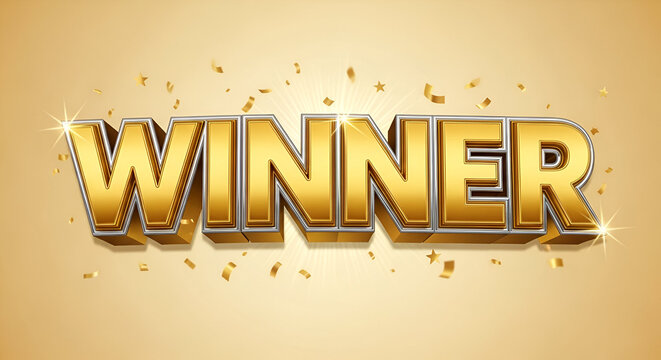 winner text formet