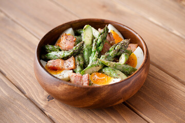 アスパラと卵のマヨサラダ