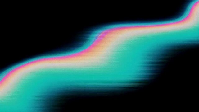 Vibrant gradient style rainbow teal psychedelic grainy colorful flow wave, music cover dance party poster design. Retro Colors from the 1970s 1980s, 70s, 80s, 90s style. Gradient background. - Powered by Adobe