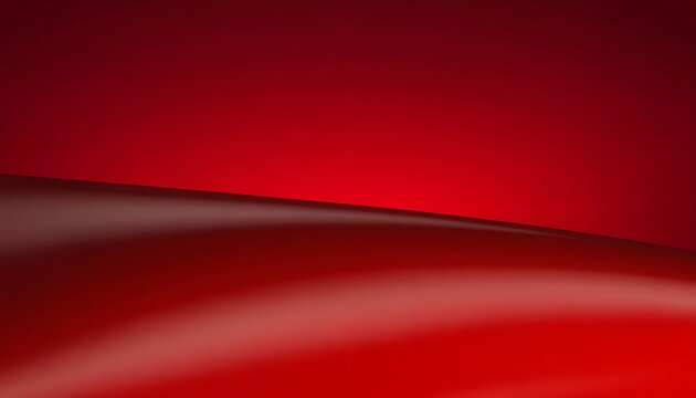 Vibrant red abstract background with smooth, flowing curves and a subtle gradient, creating a dynamic and elegant visual effect perfect for modern design - Powered by Adobe