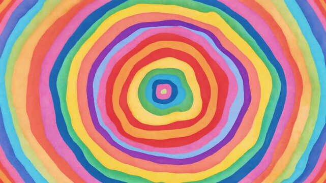 Vintage Striped Backgrounds, seamless loop animation, Retro Colors from the 1970s 1980s, 70s, 80s, 90s. Retro vintage 70s style stripes background footage lines. Endless tunnel moving design eighties