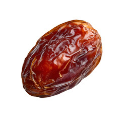 Medjool Date with Wrinkled Skin: Sweet and Textured Fruit Close-Up Shot