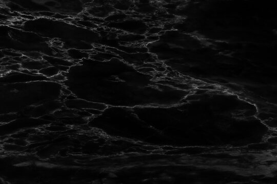 Black marble natural pattern for background, abstract natural marble black and white.