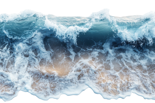 Ocean Wave Photography Aerial View Crashing Waves Splashing Foam Tide Sea Seascape Beauty Nature