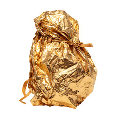 Golden Survival Foil Retaining Body Heat for Outdoor Activities