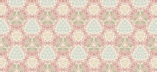 vintage pattern, seamless pattern, floral ornament, damask pattern, decorative background, pastel wallpaper, elegant design, classic wallpaper, retro textile, floral texture, ornamental motif, repeati