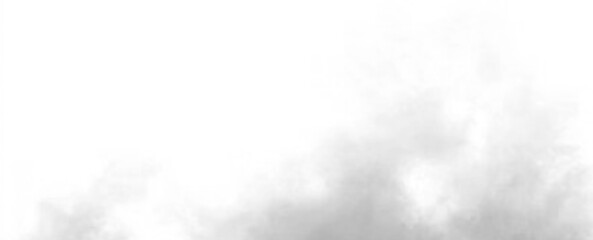 White smog curling softly on a transparent PNG background. Smooth flowing smoke and mist textures for digital artwork. High-resolution, detailed smoke elements.