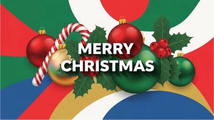 Festive Christmas Ornament Decoration for Holiday Season Greetings © Stock Image Zone