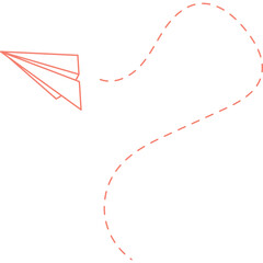 Cute Paper Plane Decoration