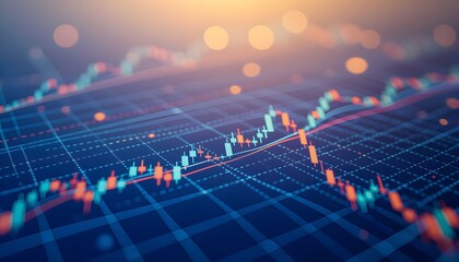 Analyzing market security volume data on electronic forex trading platform with abstract technology