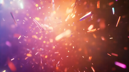 Abstract motion background with vibrant light elements, perfect for adding a modern flair to presentations or websites for futuristic appeal and visual interest