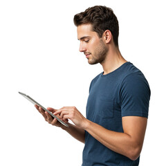 Man Using Tablet – Modern Digital Professional.png
