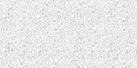 Monochrome pebble stone texture background with random shapes and smooth surface