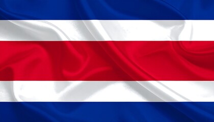 Naklejka premium flag of Costa Rica