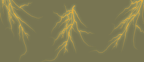 Close up abstract view of delicate golden plant roots against a muted background