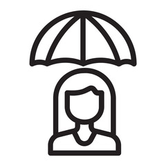 Shelter line icon