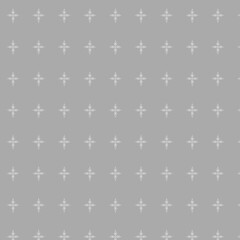 Subtle Cross Pattern on Gray Background
